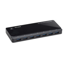 USB hub TP-Link UH720 7-port USB 3.0, 2 porty pro dobíjení (2.4A max)