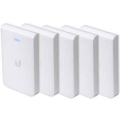 Ubiquiti UniFi AP AC In Wall, UAP-AC-IW, 5-Pack