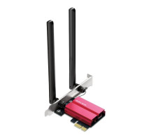 Síťová karta TP-Link Mercusys MA86XE AXE 5400, WiFi 6E, Bluetooth 5.3, 574Mbps 2,4/5/6GHz, PCI-e