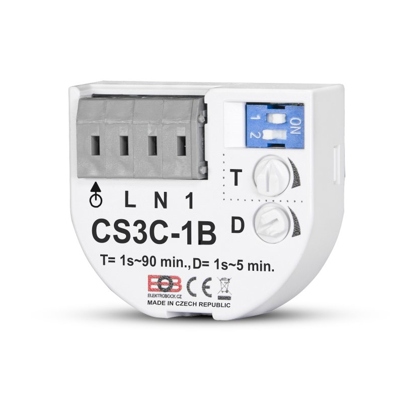 CS3C-1B - Časový spínač pod vypínač