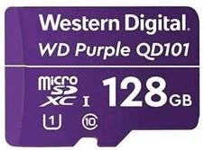 CP-PR-94 MicroSDXC paměťová karta Western Digital PURPLE pro kamerové systémy - 128GB