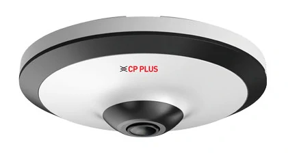 CP-UNC-EE51L1C-VMD 5.0 Mpix IP dome kamera (rybí oko) s mikrofonem a WDR CP PLUS