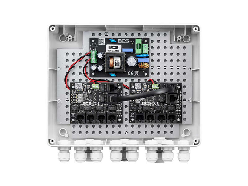 BCS-IP8/Z/E-S Toto je sada pro napájení CCTV kamer. Zařízení je pohodlným řešením…