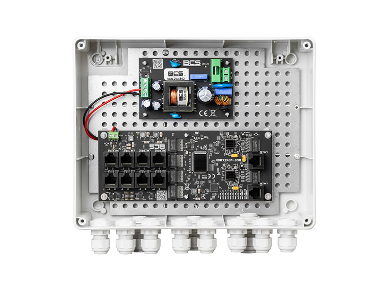 BCS-IP8Gb/Z/E-S Toto je sada pro napájení CCTV kamer. Zařízení je pohodlným řešením…