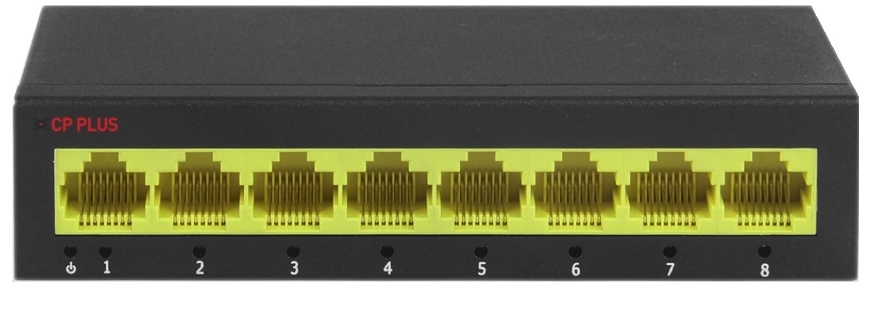 CP-ANW-GS8 Gigabitový osmiportový LAN switch (10/100/1000 Mbps) CP PLUS