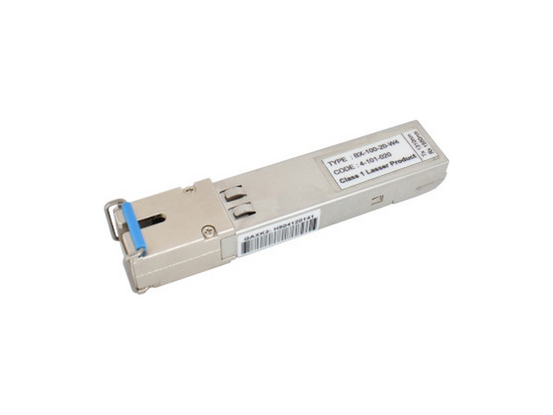 4-101-020 BX-100-20-W4-L, Small Form-factor Pluggable transceivery, 100BaseBX (200M)…