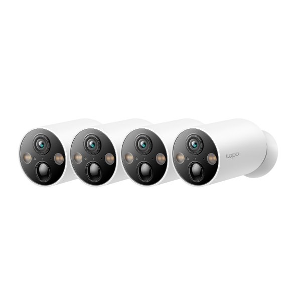 Kamerový set TP-Link Tapo C425(4-pack) 4MPx, venkovní, IP, WiFi, přísvit, baterie