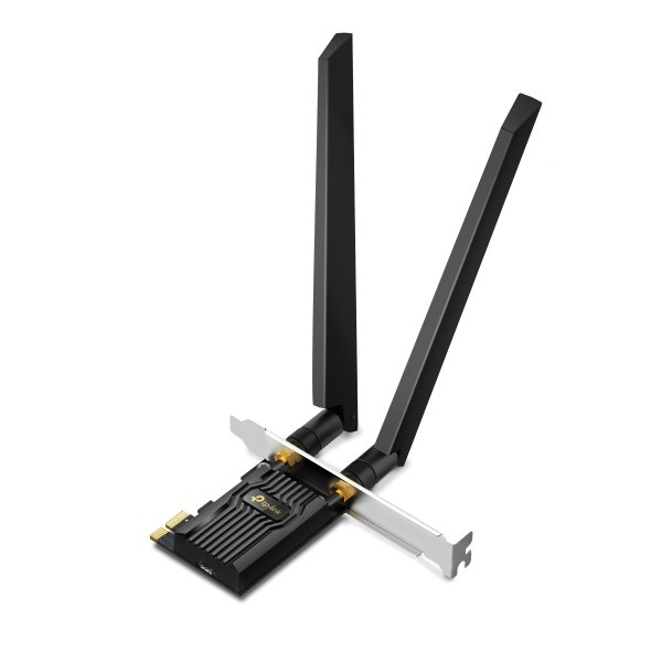 Síťová karta TP-Link Archer TXE72E AXE 5400, WiFi 6E, Bluetooth 5.3, 574Mbps 2,4/5/6GHz, PCI-e