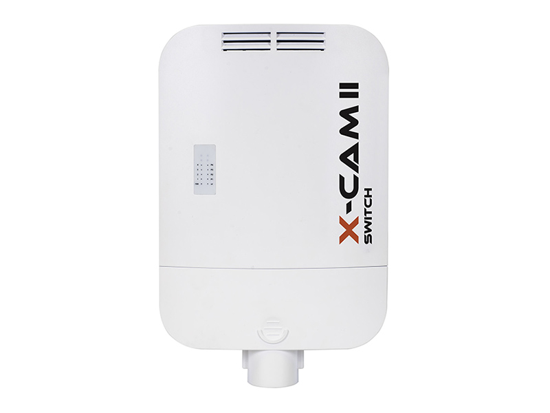 X-CAM II switch4F 1x SC opt. port | 4x POE | 4x 30 W do 50 m | IP65 | 230 VAC
